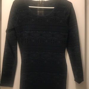 Bodycon mid length dress
